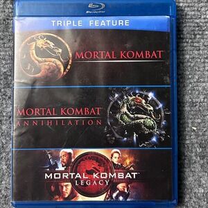 Mortal Kombat Triple Feature Blu-ray Annihilation Legacy 3-Movie Set Action